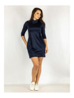 Платье темно-синее