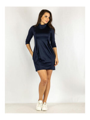 Платье темно-синее