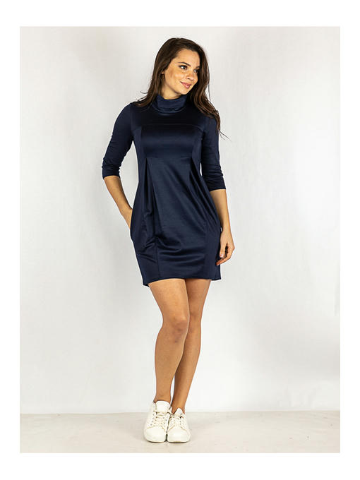 Платье темно-синее