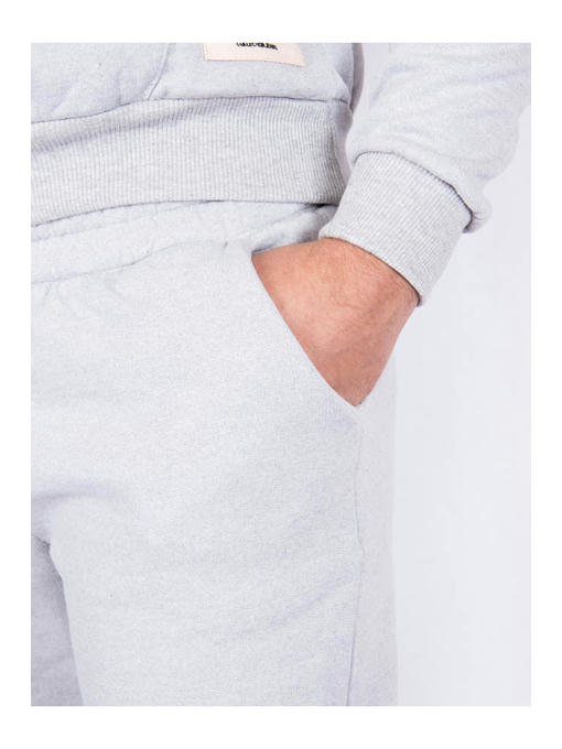 Костюм мужской светло-серый на флисе — изображение 7