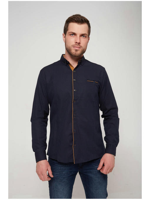 Рубашка мужская в мелкую точку — изображение 3