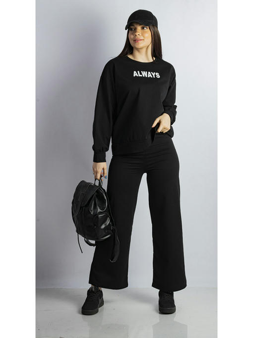 Брюки спортивные женские черные — изображение 2