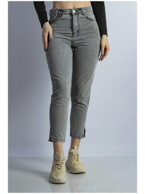 Джинсы женские серые