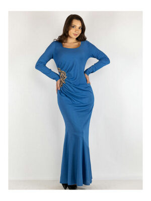 Платье голубое