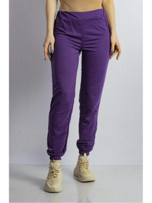 Брюки спортивные женские фиолетовые