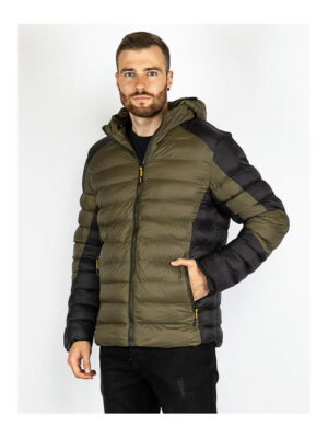 Куртка мужская хаки/черный
