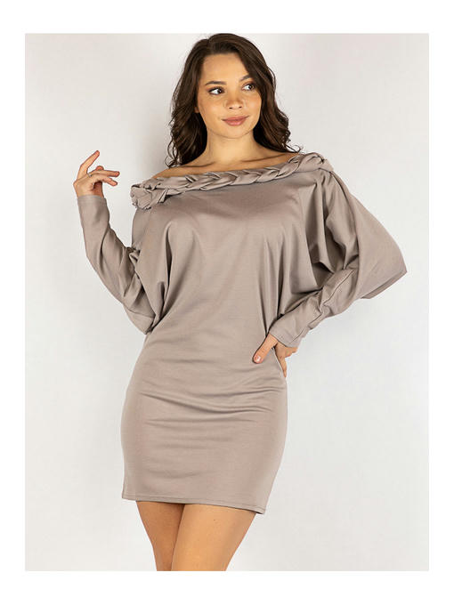 Платье бежевое — изображение 2