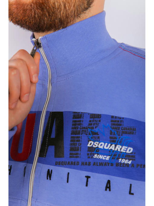 Кофта мужская светло-синяя — изображение 5