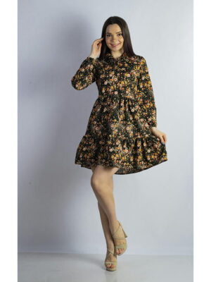 Платье цвет хаки