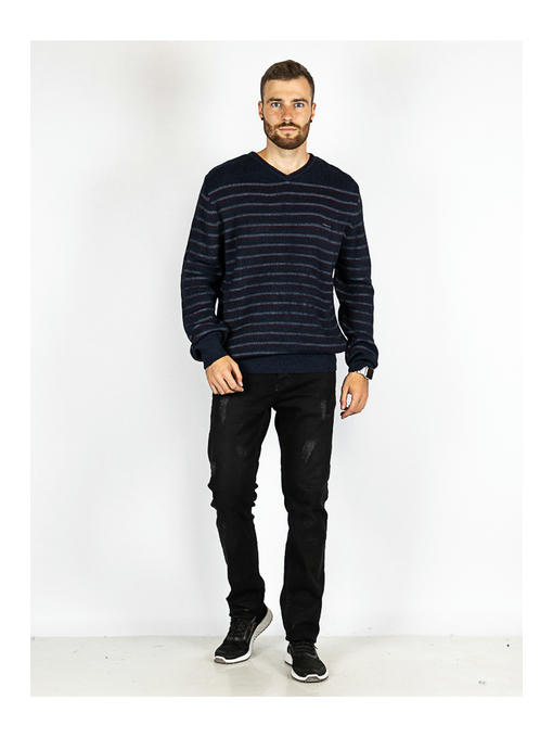 Свитер мужской темно-синий — изображение 2