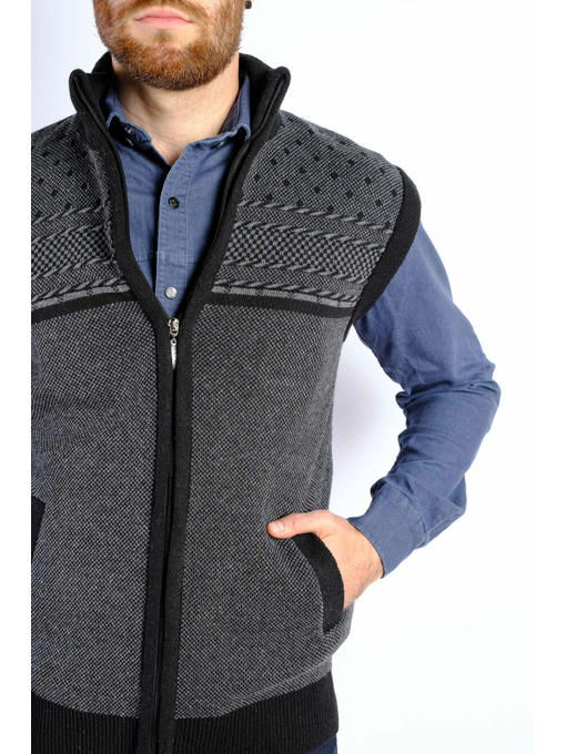 Жилетка вязаная мужская — изображение 8