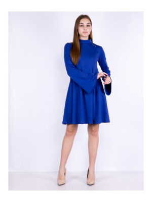 Платье цвет электрик