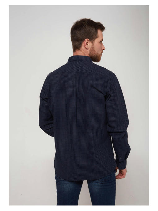 Рубашка мужская в клетку — изображение 4