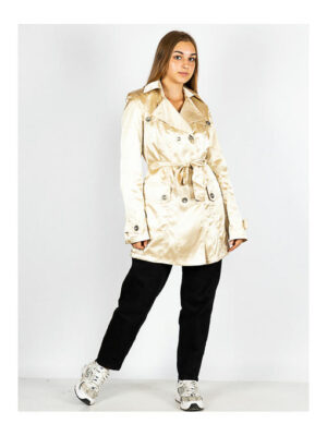 Плащ женский золотой