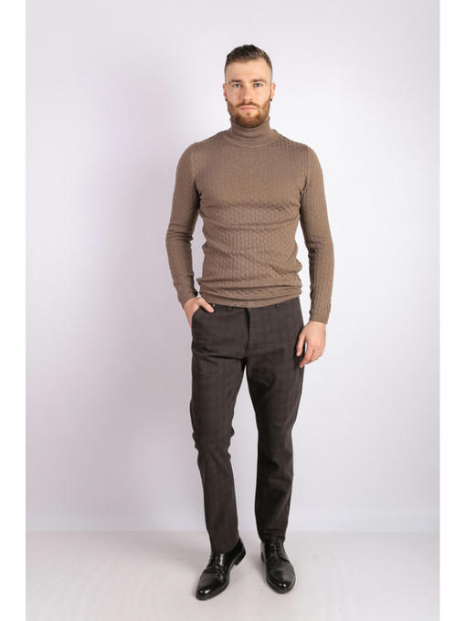 Брюки мужские коричневые — изображение 2