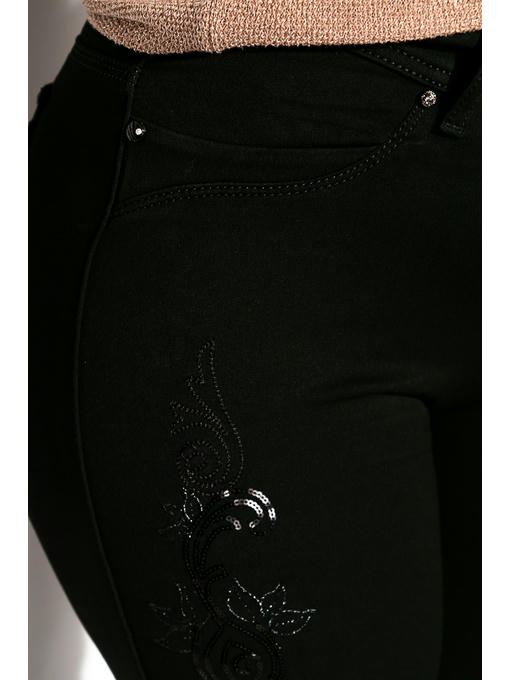 Джинсы женские, с пайетками — изображение 5