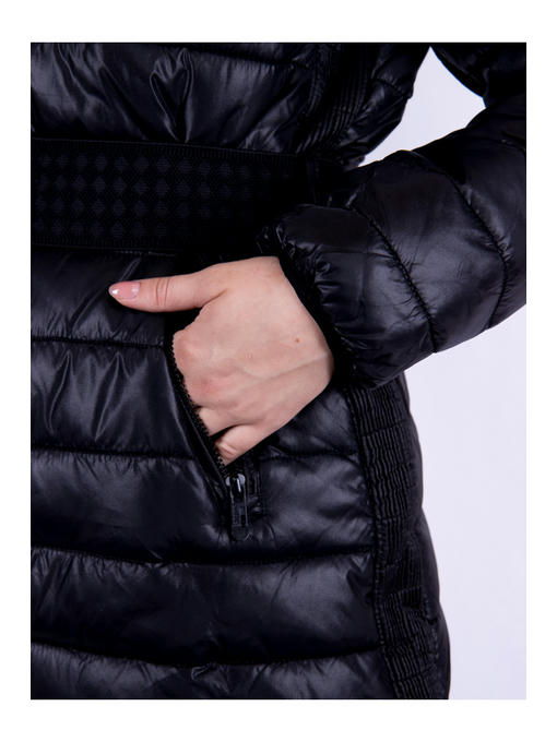 Куртка женская черная — изображение 4