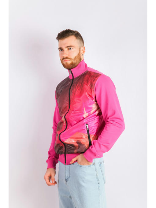 Кофта мужская розовая — изображение 2