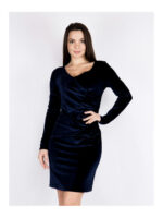 Платье темно-синее