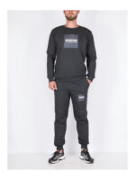 Костюм мужской темно-серый на флисе