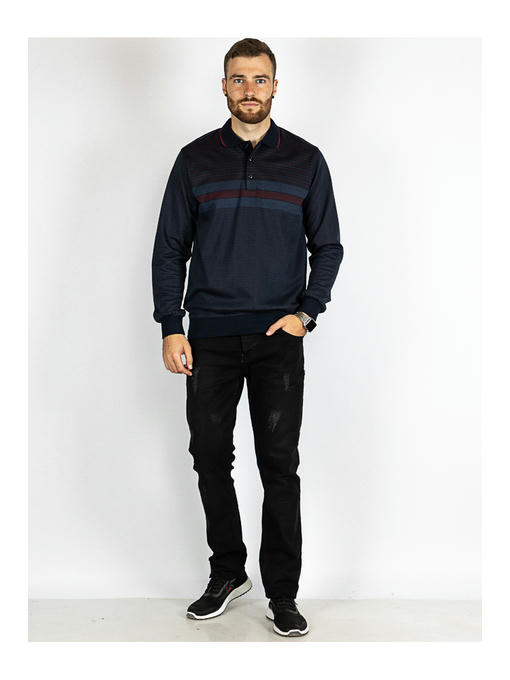 Батник мужской синий — изображение 2