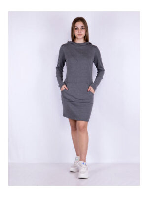 Платье спортивное серое