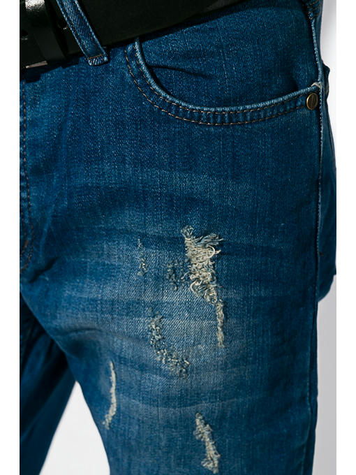 Джинсы мужские с царапками — изображение 5