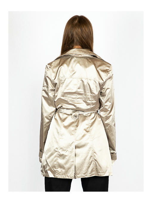 Плащ женский стальной — изображение 4