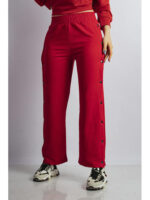 Брюки спортивные женские красные
