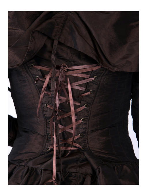Плащ женский шоколадный — изображение 5