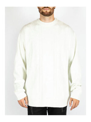 Свитер мужской молочный