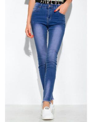 Джинсы потертые