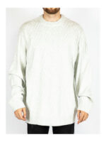 Свитер мужской молочный