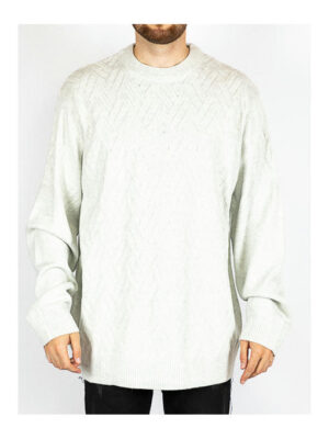 Свитер мужской молочный