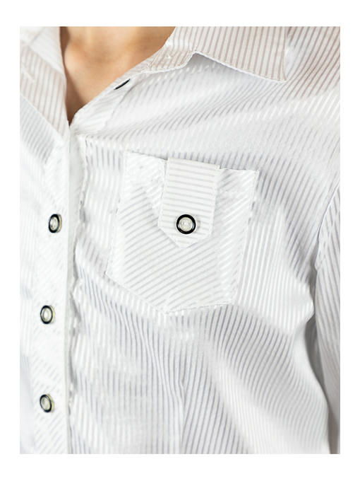 Рубашка женская белая — изображение 5