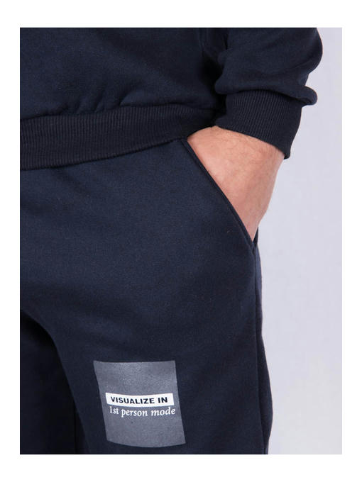 Костюм мужской темно-синий на флисе — изображение 6