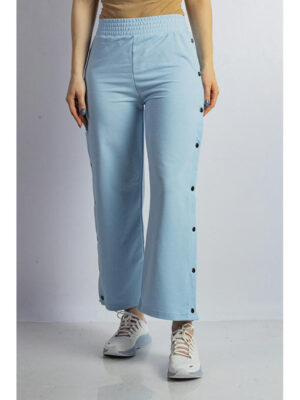 Брюки спортивные женские голубые