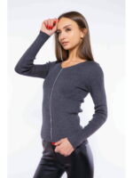 Джемпер приталенного кроя