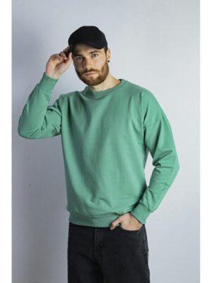 Свитшот мужской oversize ментол