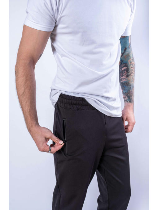 Брюки спортивные с карманами на молнии — изображение 5