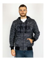 Кофта спортивная мужская темно-синяя