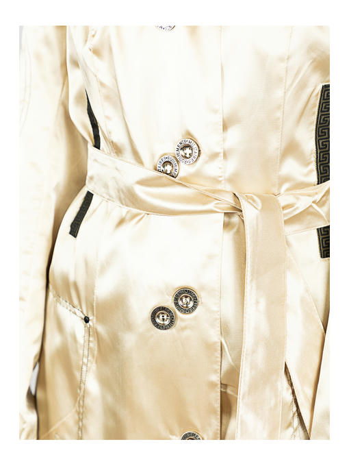 Плащ женский золотой — изображение 6