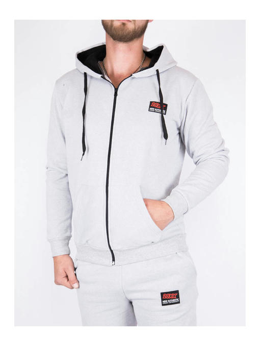 Костюм мужской светло-серый на флисе — изображение 3