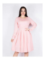 Платье розовое
