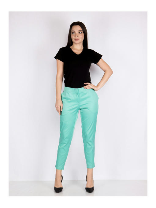 Брюки женские мятные — изображение 2