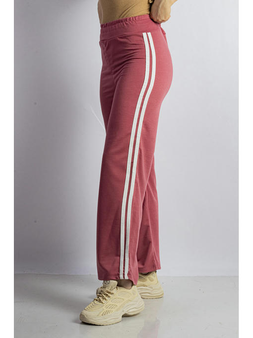 Брюки спортивные женские пудровые — изображение 3