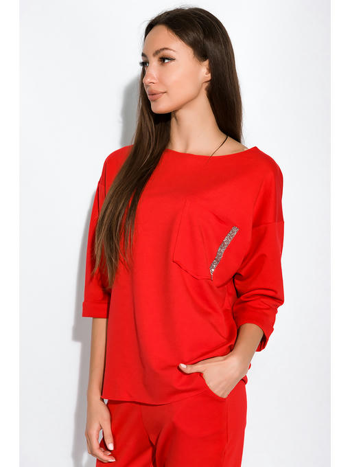 Спортивный костюм с укороченными брюками — изображение 3