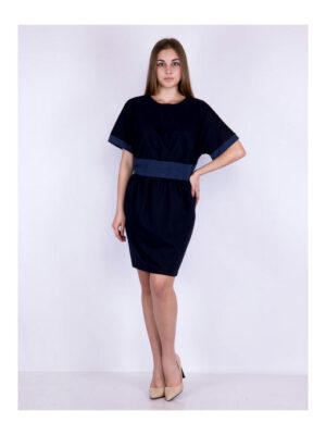 Платье темно-синее