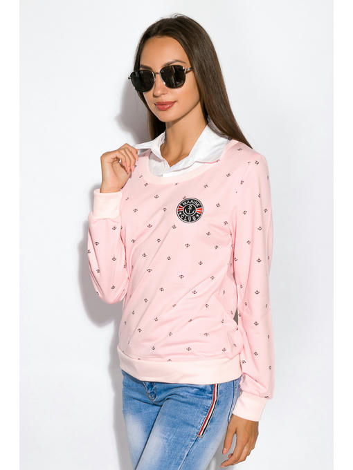 Джемпер-обманка женский — изображение 8