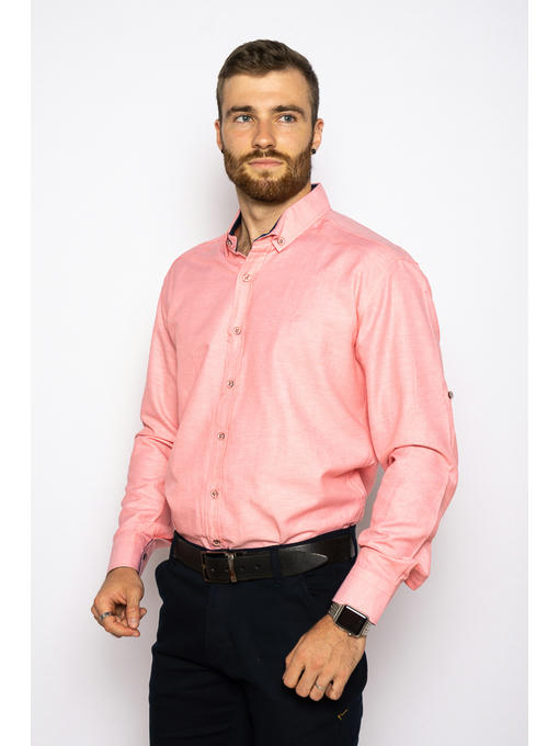 Рубашка однотонная